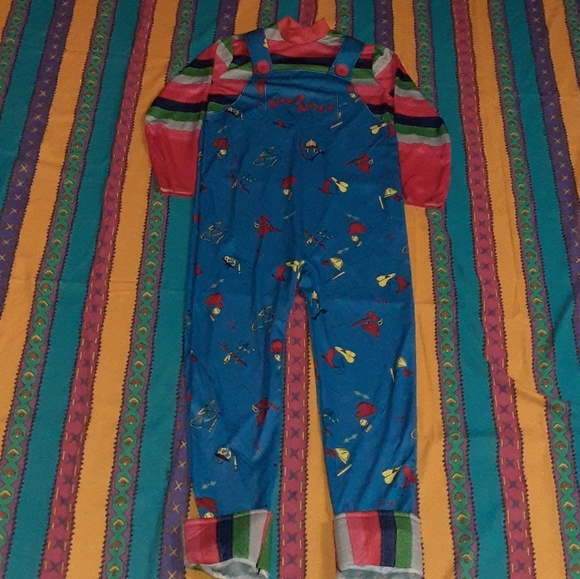 Other - Chucky Childs Play Good Guys Overall Jumpsuit Costume Cosplay Movie Halloween